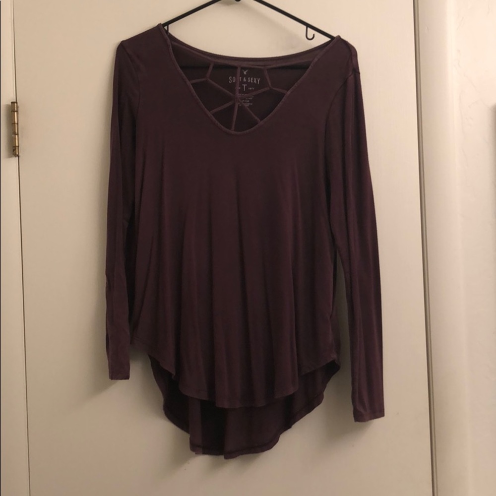 Soft and sexy long sleeve shirt